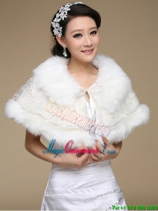 2015 Top Selling Wedding Shawl with Open Front