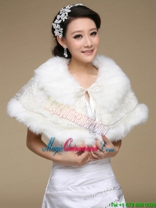 Most Popular Faux Fur 2015 Wraps with Lace