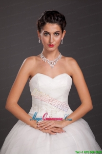 Shimmering Ladies Imitation Pearl Necklace and Earrings Jewelry Set