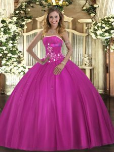 Charming Sleeveless Lace Up Floor Length Beading Sweet 16 Dress