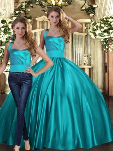 Best Sleeveless Ruching Lace Up Sweet 16 Dresses