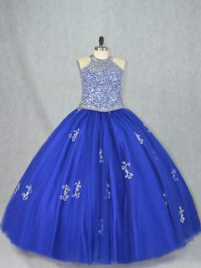 Sleeveless Beading Lace Up Sweet 16 Quinceanera Dress
