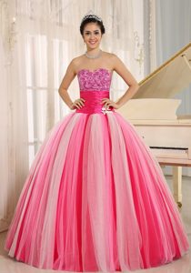 Multi-color Sweetheart Ruched Tulle Quinceanera Dresses in Paris