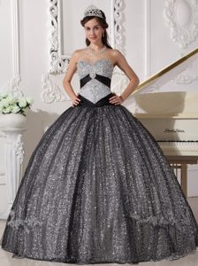 Affordable Beading Sweetheart Dress Quinceanera with Sequins in Laval