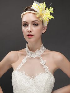 Amazing Imitation Pearls Adorned Girls Fascinators