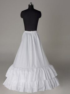 Two Layers A-line Taffeta Floor-length Petticoat