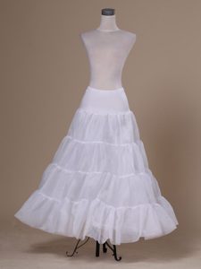 White Organza Hot Selling Floor-length Petticoat