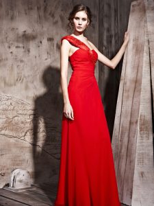 Red Mother Of The Bride Dress Prom and Party and For with Beading Sweetheart Sleeveless Side Zipper