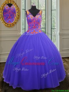 Sleeveless Zipper Floor Length Beading Quinceanera Gown