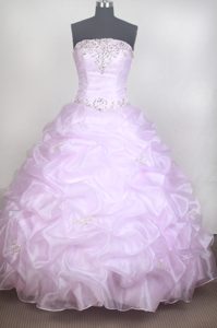 Beading Baby Pink Newcastle Quinceanera Dresses with Pick-ups