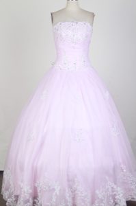 2013 Classical Light Pink Sweet 15 Dress in New Jersey