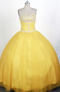 Luxurious Sequined 2013 Fall Gold Sweet 16 Dresses for Sale