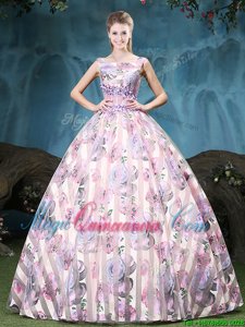 Classical Straps Straps Multi-color Sleeveless Tulle Lace Up 15th Birthday Dress for Military Ball and Sweet 16 and Quinceanera